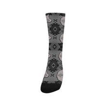 Load image into Gallery viewer, Sovereign Nation Gray with Wolf Trouser Socks Socks e-joyer 
