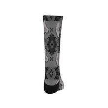 Load image into Gallery viewer, Sovereign Nation Gray with Wolf Trouser Socks Socks e-joyer 
