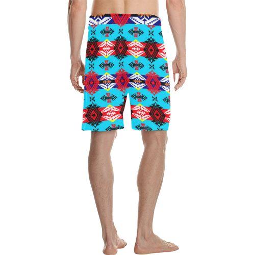 Sovereign Nation Men's All Over Print Casual Shorts (Model L23) Men's Casual Shorts (L23) e-joyer 