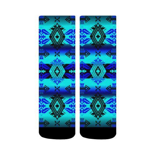 Sovereign Nation Midnight Crew Socks by 49 Dzine