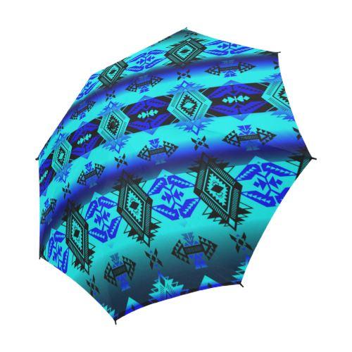 Sovereign Nation Midnight Semi-Automatic Foldable Umbrella Semi-Automatic Foldable Umbrella e-joyer 