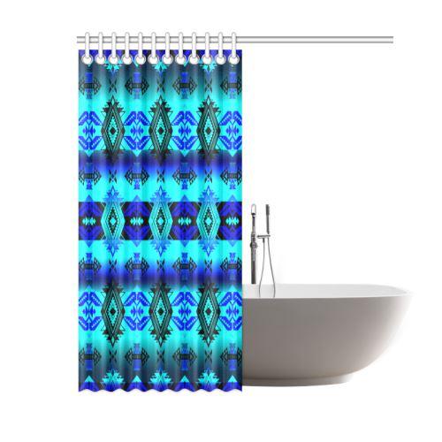 Sovereign Nation Midnight Shower Curtain 60"x72" Shower Curtain 60"x72" e-joyer 