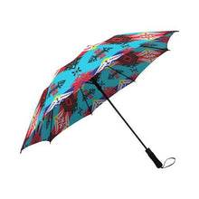 Load image into Gallery viewer, Sovereign Nation Semi-Automatic Foldable Umbrella Semi-Automatic Foldable Umbrella e-joyer 
