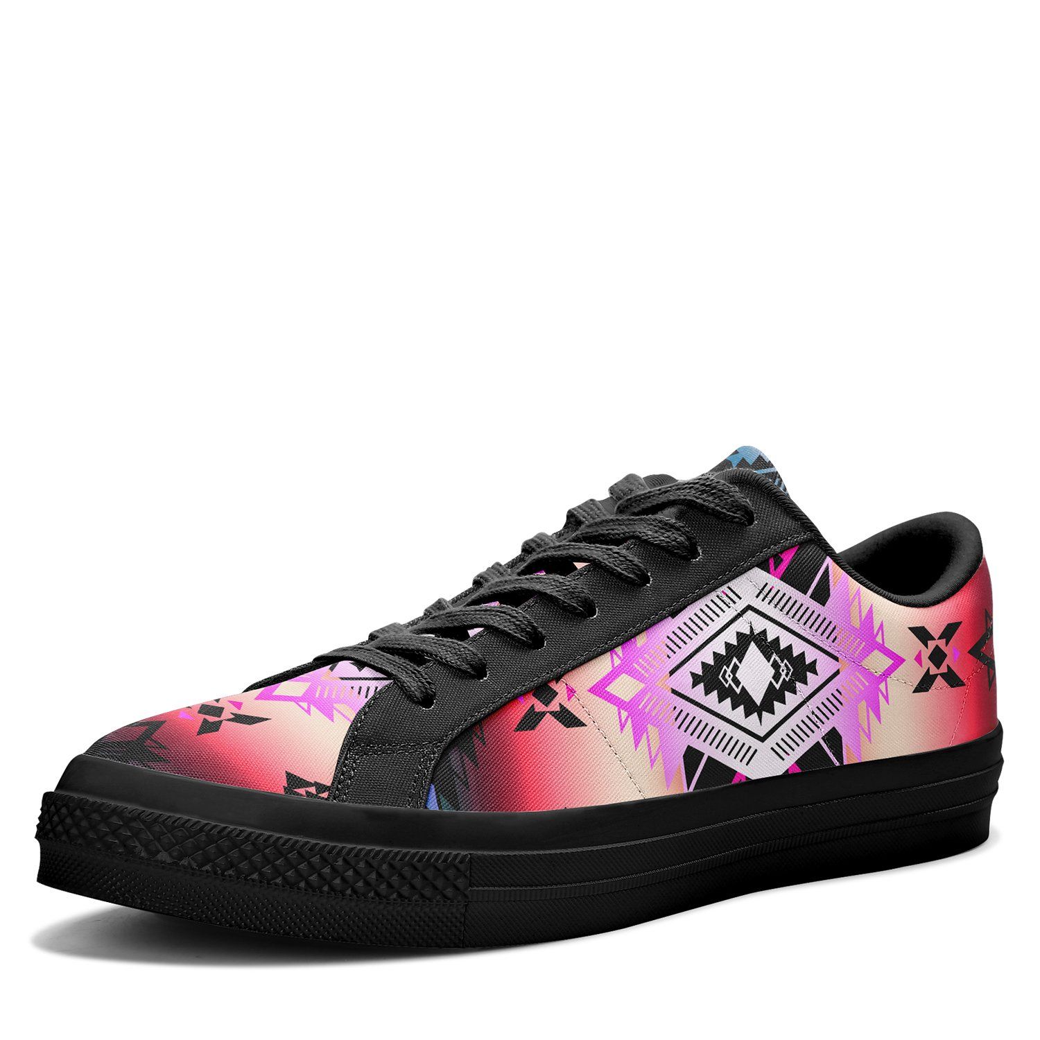 Kokum's Revenge - Sky Aapisi Low Top Canvas Shoes Black Sole