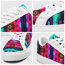 Load image into Gallery viewer, Sovereign Nation Sunrise Aapisi Low Top Canvas Shoes White Sole 49 Dzine 
