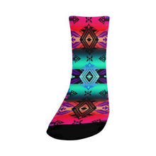 Load image into Gallery viewer, Sovereign Nation Sunrise Crew Socks Crew Socks e-joyer 
