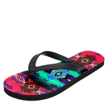 Load image into Gallery viewer, Sovereign Nation Sunrise Flip Flops 49 Dzine 
