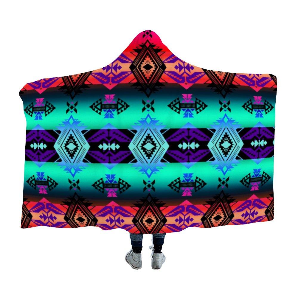 Sovereign Nation Sunrise Hooded Blanket 49 Dzine 