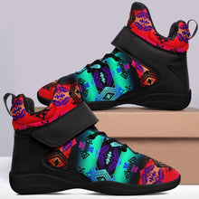 Load image into Gallery viewer, Sovereign Nation Sunrise Ipottaa Basketball / Sport High Top Shoes - Black Sole 49 Dzine 
