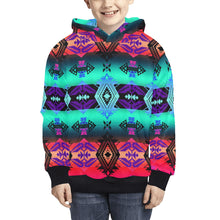 Load image into Gallery viewer, Sovereign Nation Sunrise Kids&#39; All Over Print Hoodie (Model H38) Kids&#39; AOP Hoodie (H38) e-joyer 
