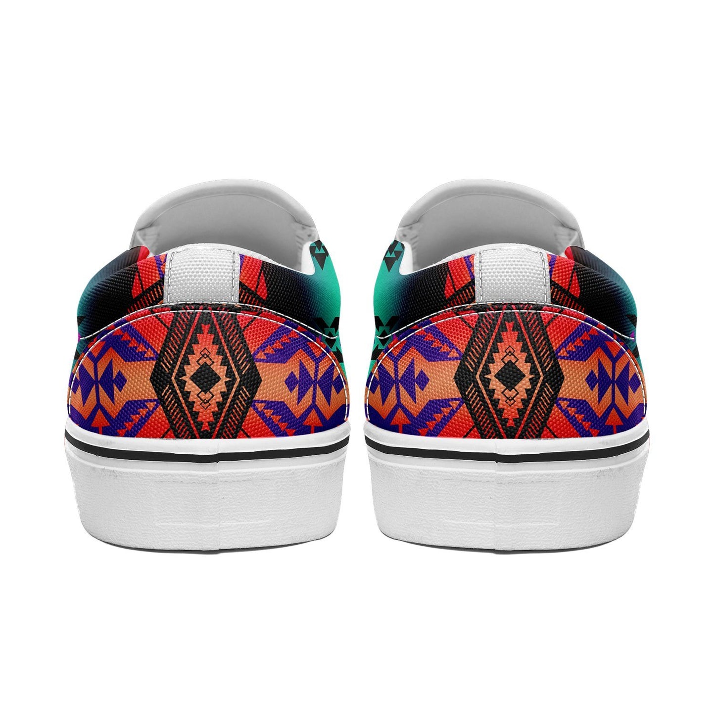 Sovereign Nation Sunrise Otoyimm Canvas Slip On Shoes 49 Dzine 