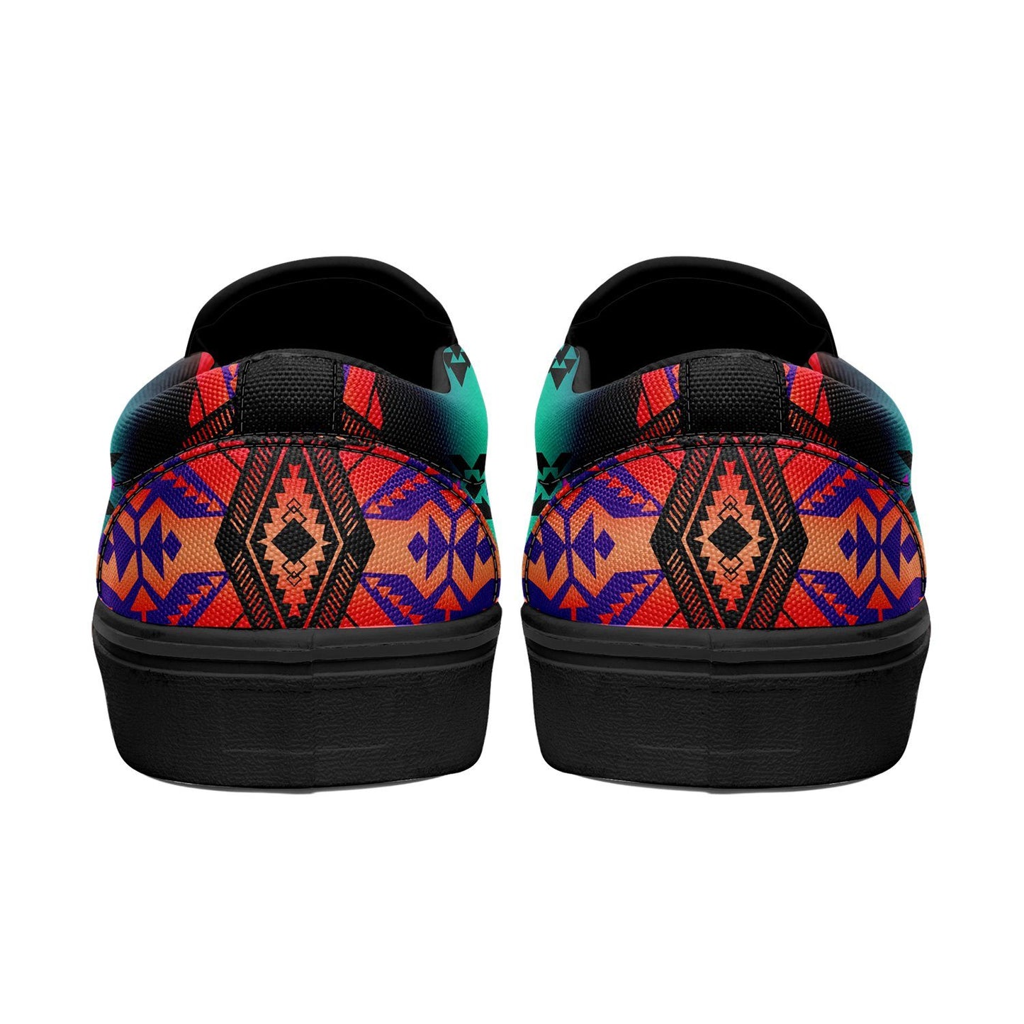 Sovereign Nation Sunrise Otoyimm Canvas Slip On Shoes 49 Dzine 