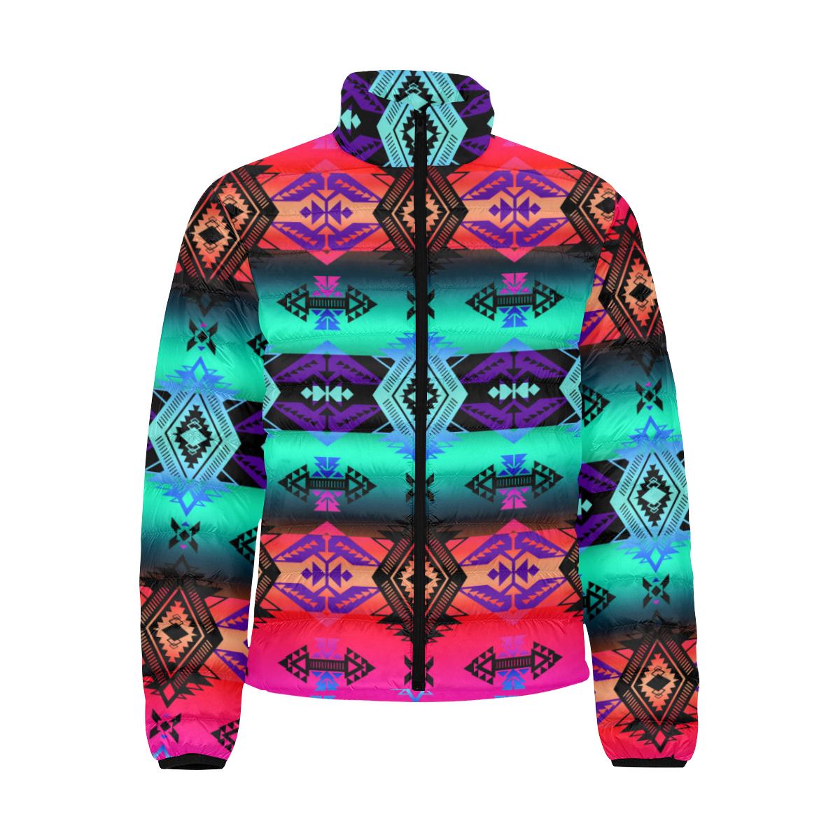 Sovereign Nation Sunrise Padded Jacket by 49 Dzine