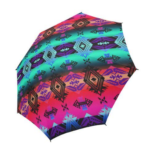 Sovereign Nation Sunrise Semi-Automatic Foldable Umbrella Semi-Automatic Foldable Umbrella e-joyer 