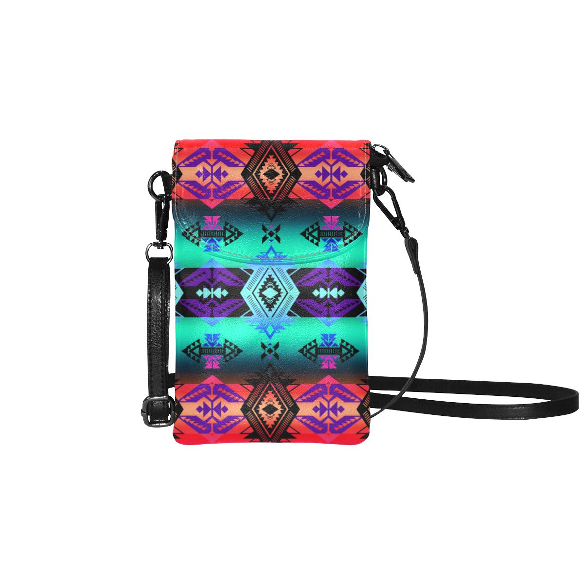 Sovereign Nation Sunrise Small Cell Phone Purse by 49 Dzine