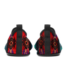 Load image into Gallery viewer, Sovereign Nation Sunrise Sockamoccs Kid&#39;s Slip On Shoes 49 Dzine 
