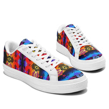 Load image into Gallery viewer, Sovereign Nation Sunset Aapisi Low Top Canvas Shoes White Sole 49 Dzine 
