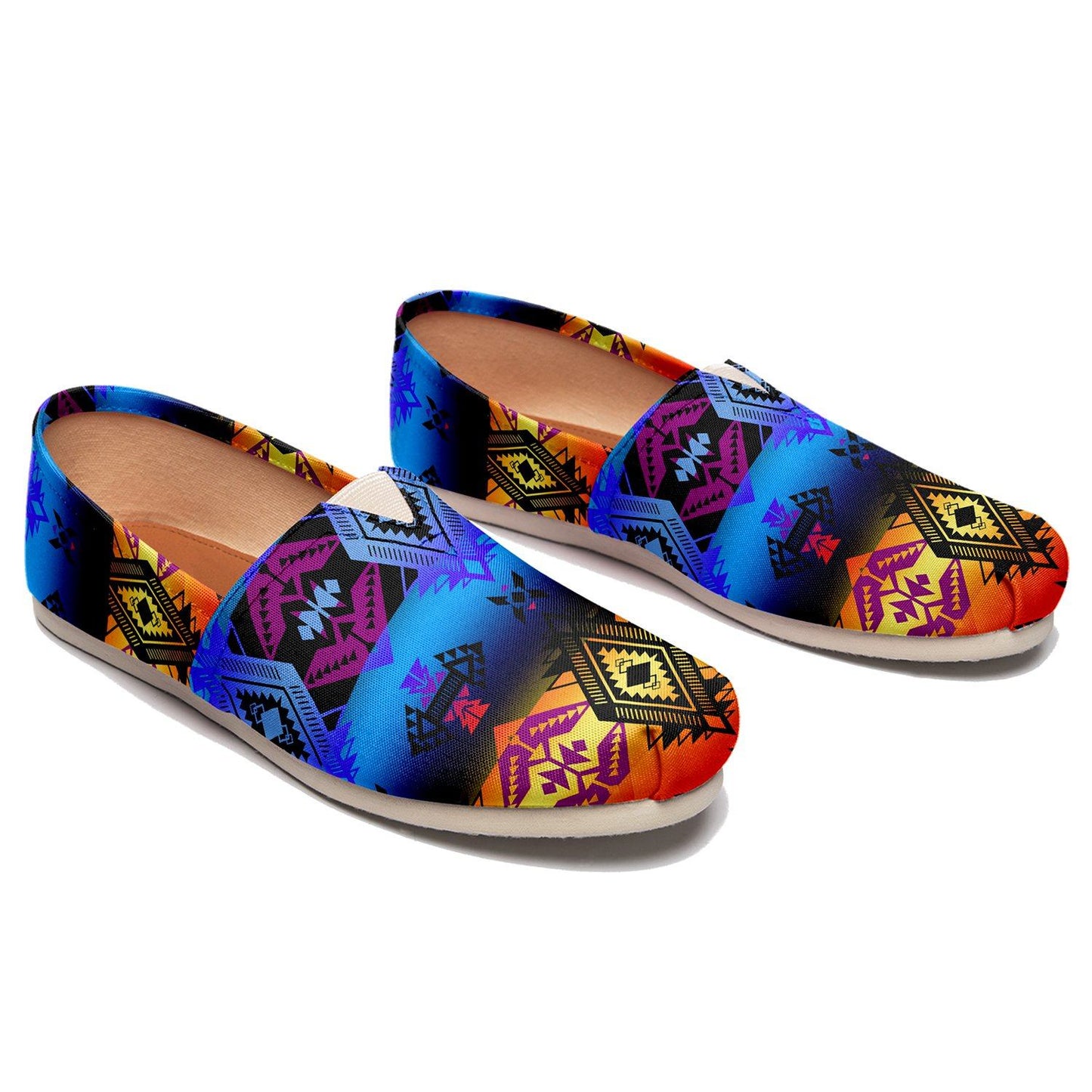 Sovereign Nation Sunset Casual Unisex Slip On Shoe Herman 