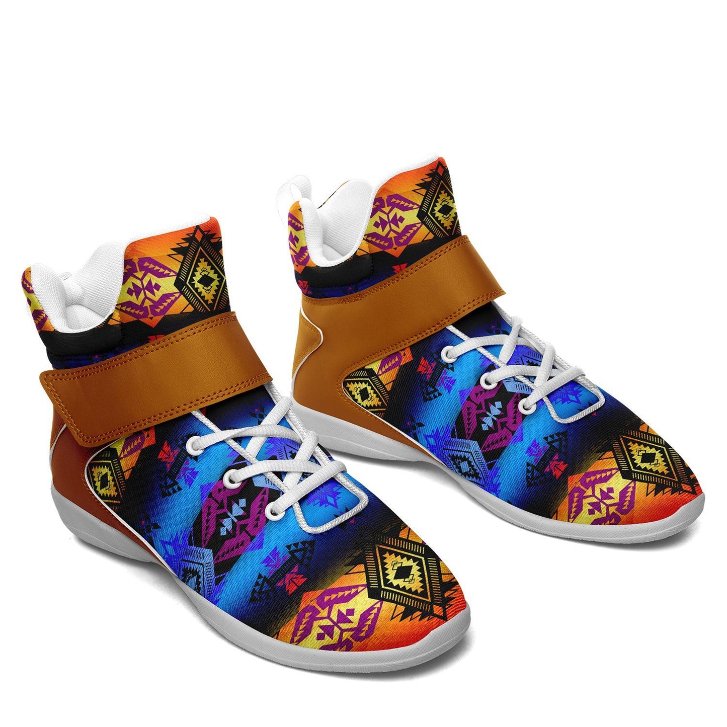 Sovereign Nation Sunset Ipottaa Basketball / Sport High Top Shoes 49 Dzine 