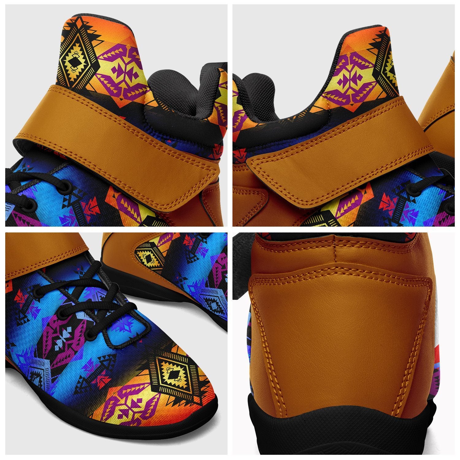 Sovereign Nation Sunset Ipottaa Basketball / Sport High Top Shoes 49 Dzine 