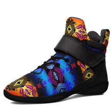 Load image into Gallery viewer, Sovereign Nation Sunset Ipottaa Basketball / Sport High Top Shoes - Black Sole 49 Dzine US Men 7 / EUR 40 Black Sole with Black Strap 
