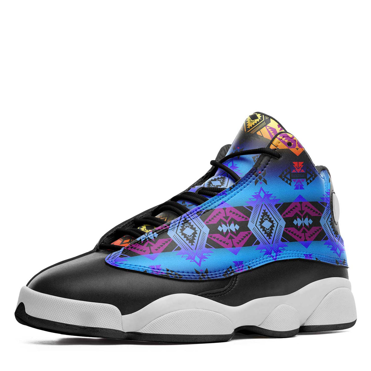 Sovereign Nation Sunset Isstsokini – Unisex Sneakers by 49 Dzine