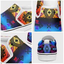 Load image into Gallery viewer, Sovereign Nation Sunset Otoyimm Canvas Slip On Shoes 49 Dzine 
