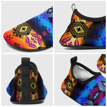 Load image into Gallery viewer, Sovereign Nation Sunset Sockamoccs Kid&#39;s Slip On Shoes 49 Dzine 
