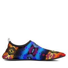 Load image into Gallery viewer, Sovereign Nation Sunset Sockamoccs Kid&#39;s Slip On Shoes 49 Dzine 
