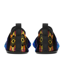 Load image into Gallery viewer, Sovereign Nation Sunset Sockamoccs Kid&#39;s Slip On Shoes 49 Dzine 
