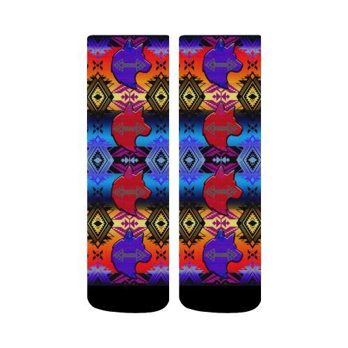 Sovereign Nation Sunset with Wolf Crew Socks by 49 Dzine