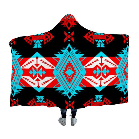 Sovereign Nation Trade Blanket Hooded Blanket 49 Dzine 