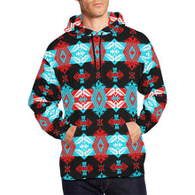 Load image into Gallery viewer, Sovereign Nation Trade Blanket v2 All Over Print Hoodie for Men (USA Size) (Model H13) All Over Print Hoodie for Men (H13) e-joyer 
