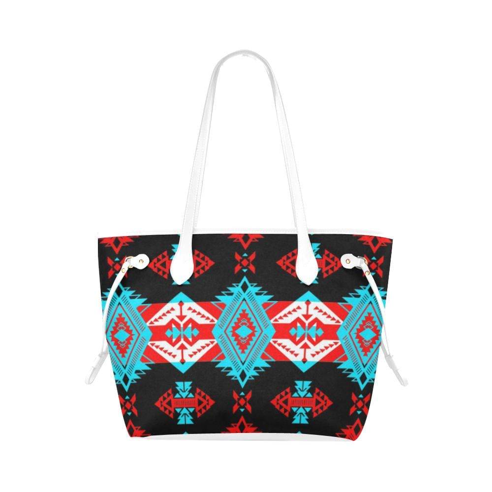Sovereign Nation Trade Blanket v2 Clover Canvas Tote – Tote Bag by 49 Dzine