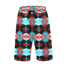 Load image into Gallery viewer, Sovereign Nation Trade Blanket v2 Men&#39;s All Over Print Casual Shorts (Model L23) Men&#39;s Casual Shorts (L23) e-joyer 
