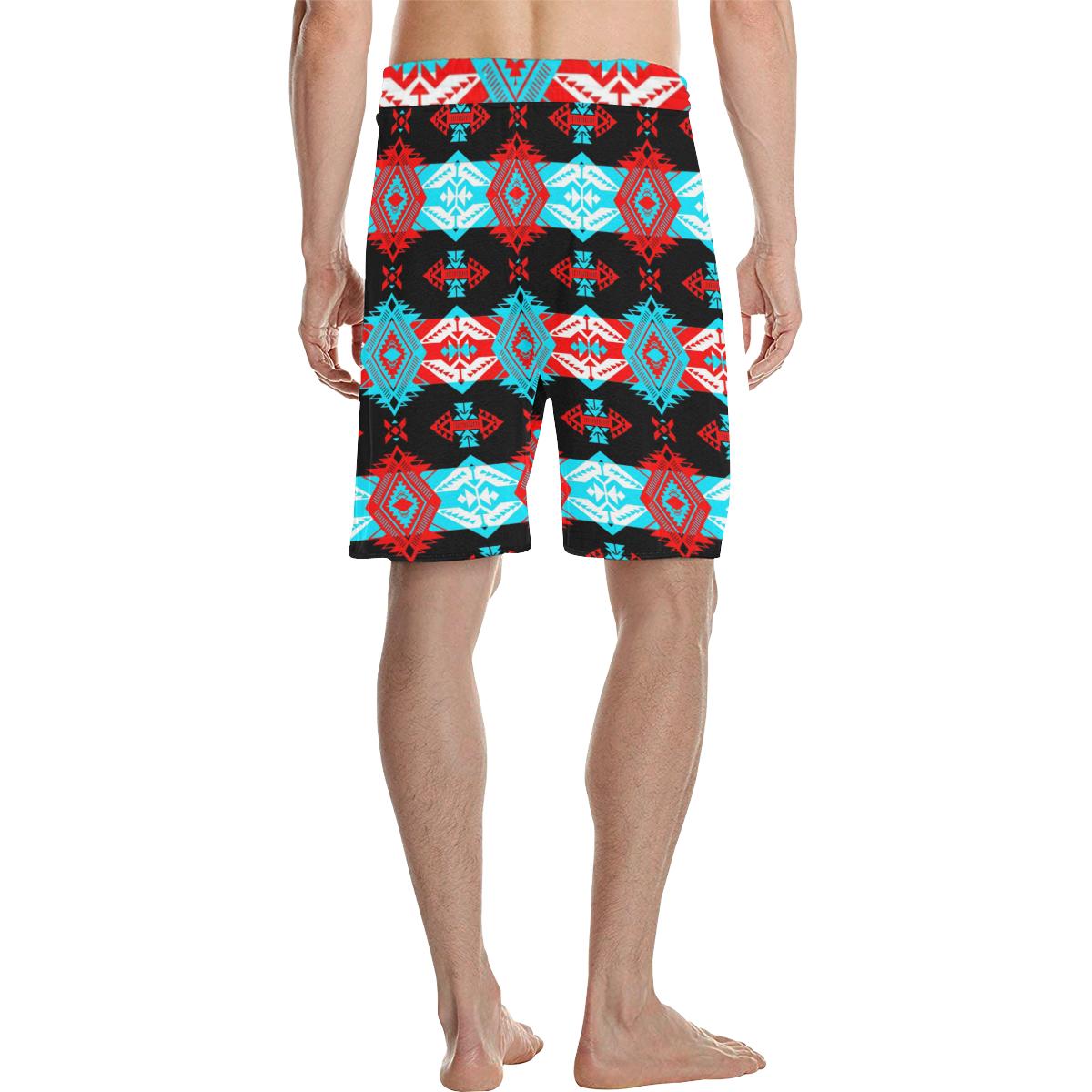 Sovereign Nation Trade Blanket v2 Men's All Over Print Casual Shorts (Model L23) Men's Casual Shorts (L23) e-joyer 