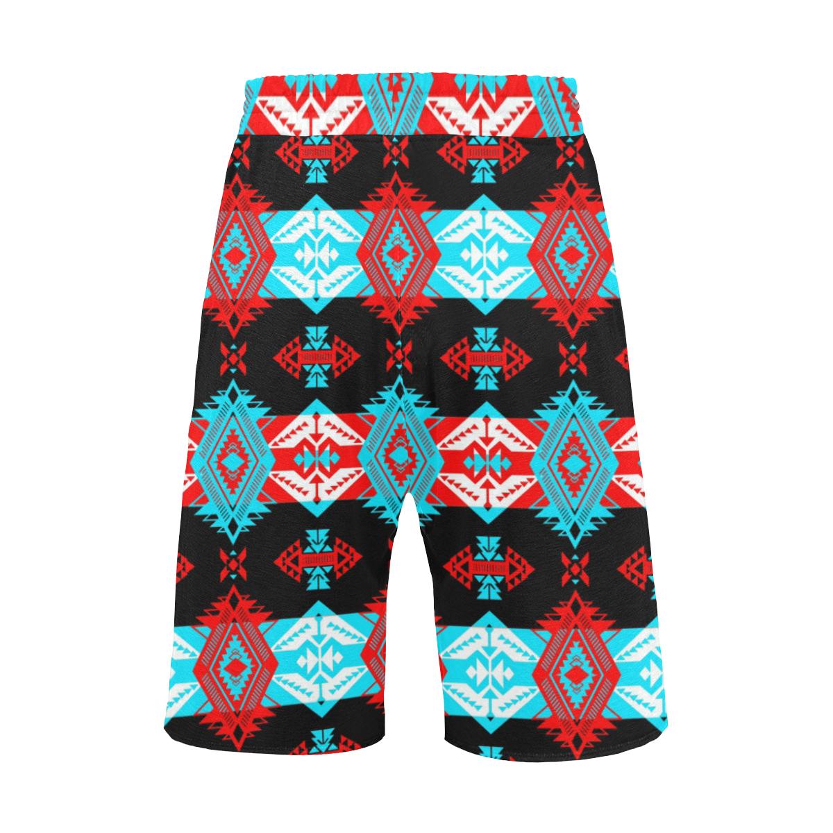 Sovereign Nation Trade Blanket v2 Men's All Over Print Casual Shorts (Model L23) Men's Casual Shorts (L23) e-joyer 