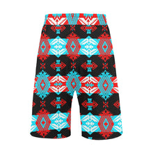 Load image into Gallery viewer, Sovereign Nation Trade Blanket v2 Men&#39;s All Over Print Casual Shorts (Model L23) Men&#39;s Casual Shorts (L23) e-joyer 
