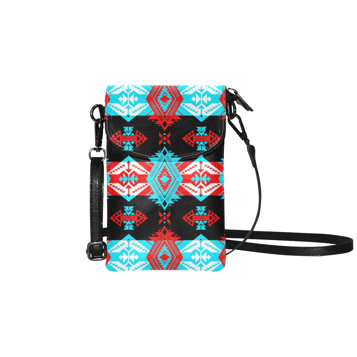 Sovereign Nation Trade Blanket v2 Small Cell Phone Purse by 49 Dzine