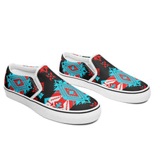 Load image into Gallery viewer, Sovereign Nation Trade Otoyimm Kid&#39;s Canvas Slip On Shoes 49 Dzine 
