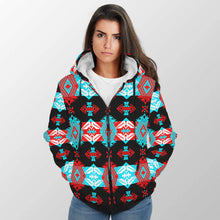 Load image into Gallery viewer, Sovereign Nation Trade Sherpa Hoodie 49 Dzine 
