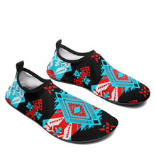 Load image into Gallery viewer, Sovereign Nation Trade Sockamoccs Kid&#39;s Slip On Shoes 49 Dzine 
