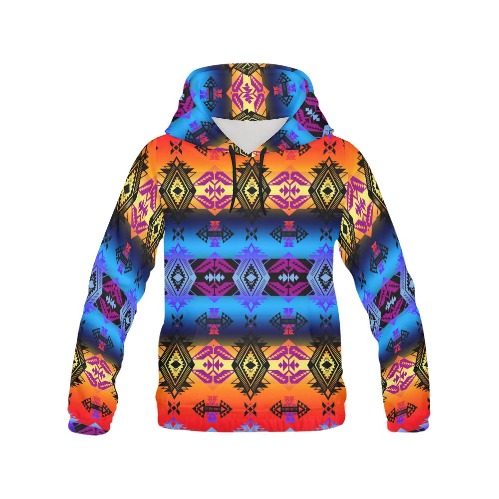 Soveriegn Nation Sunset All Over Print Hoodie for Men (USA Size) (Model H13) All Over Print Hoodie for Men (H13) e-joyer 