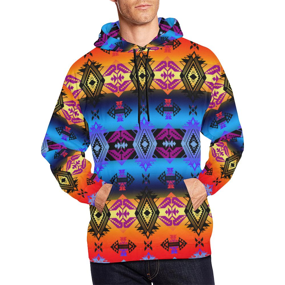 Soveriegn Nation Sunset All Over Print Hoodie for Men (USA Size) (Model H13) All Over Print Hoodie for Men (H13) e-joyer 