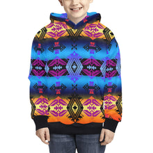 Load image into Gallery viewer, Soveriegn Nation Sunset Kids&#39; All Over Print Hoodie (Model H38) Kids&#39; AOP Hoodie (H38) e-joyer 
