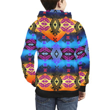 Load image into Gallery viewer, Soveriegn Nation Sunset Kids&#39; All Over Print Hoodie (Model H38) Kids&#39; AOP Hoodie (H38) e-joyer 
