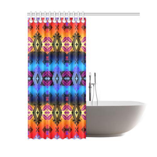 Soveriegn Nation Sunset Shower Curtain 60"x72" Shower Curtain 60"x72" e-joyer 