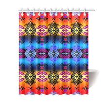 Load image into Gallery viewer, Soveriegn Nation Sunset Shower Curtain 60&quot;x72&quot; Shower Curtain 60&quot;x72&quot; e-joyer 
