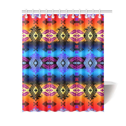 Soveriegn Nation Sunset Shower Curtain 60