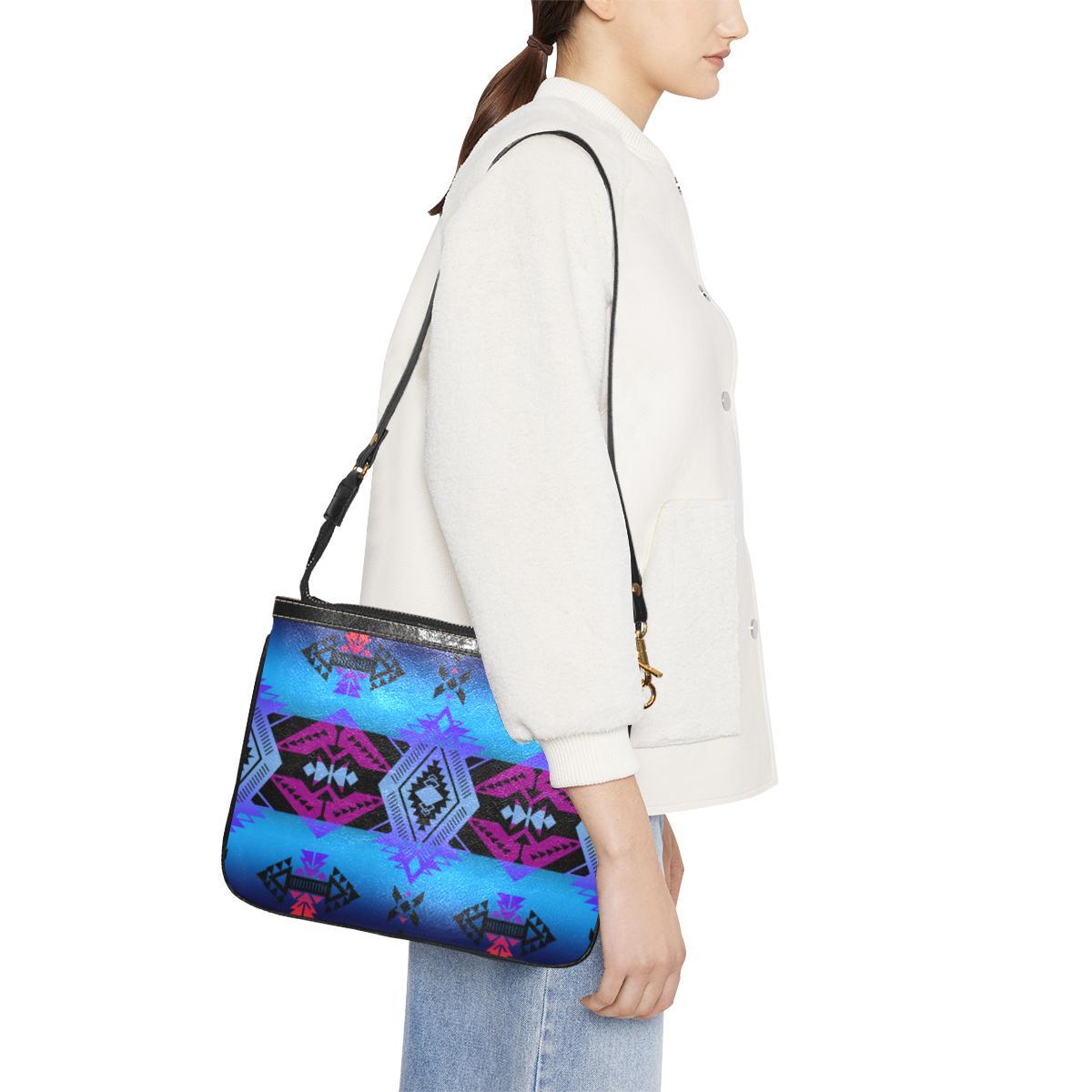 Soveriegn Nation Sunset Small Shoulder Bag (Model 1710) Small Shoulder Bag (1710) e-joyer 